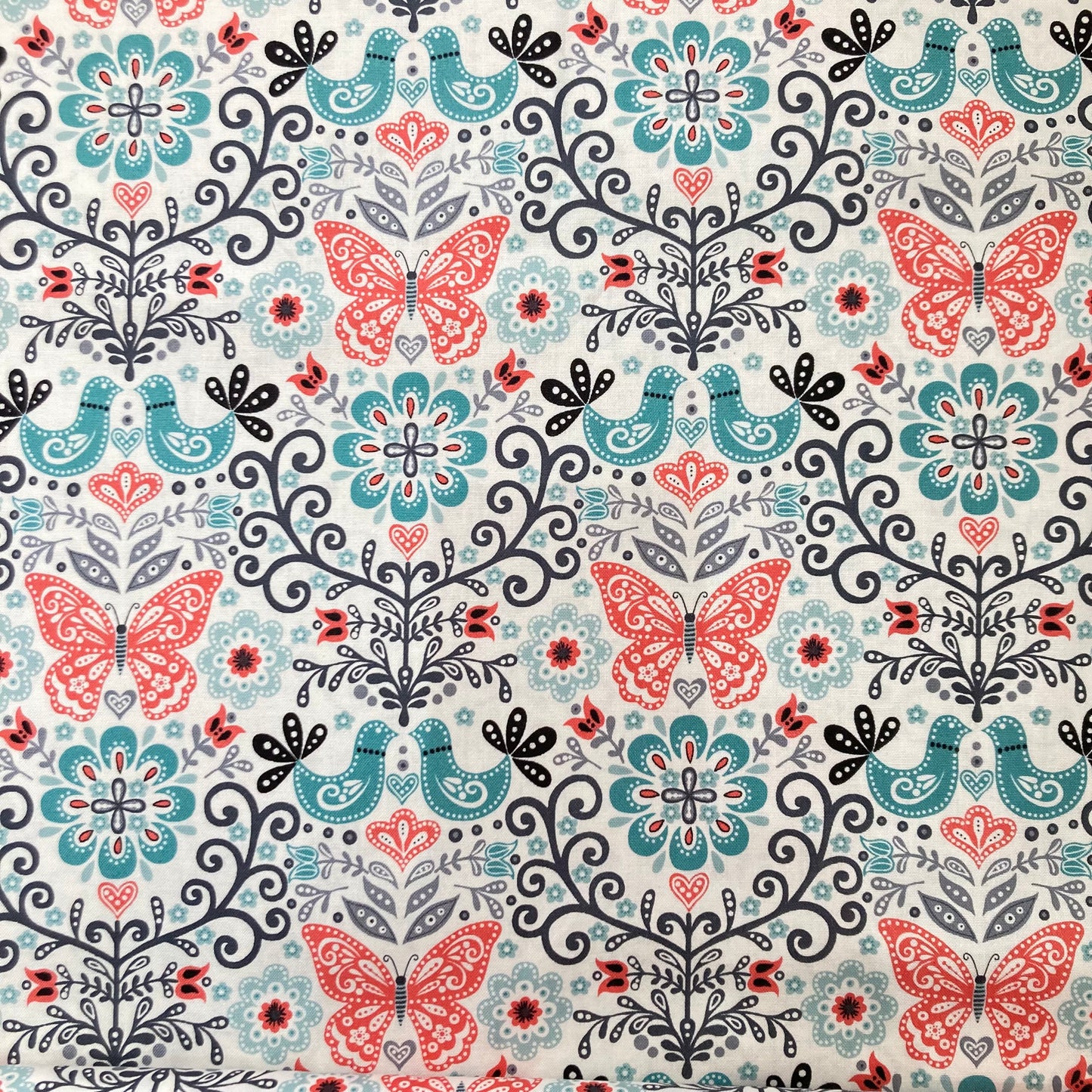 Papillon - Makower - Butterflies & Doves