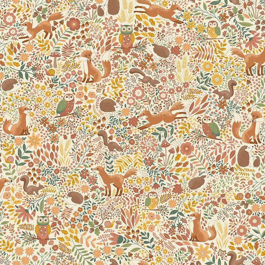 Hello Autumn - Wild Wood - Makower