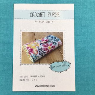 Crochet Purse Pattern - Love From Beth