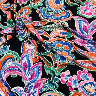 Viscose Jersey Fabric - Paisley