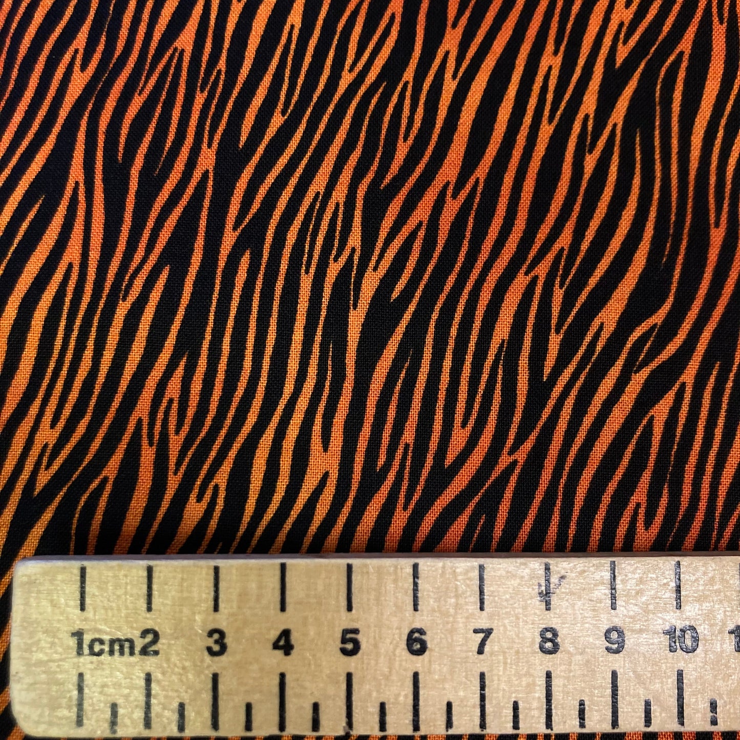 Makower - Jewel Tones - Zebra - Orange
