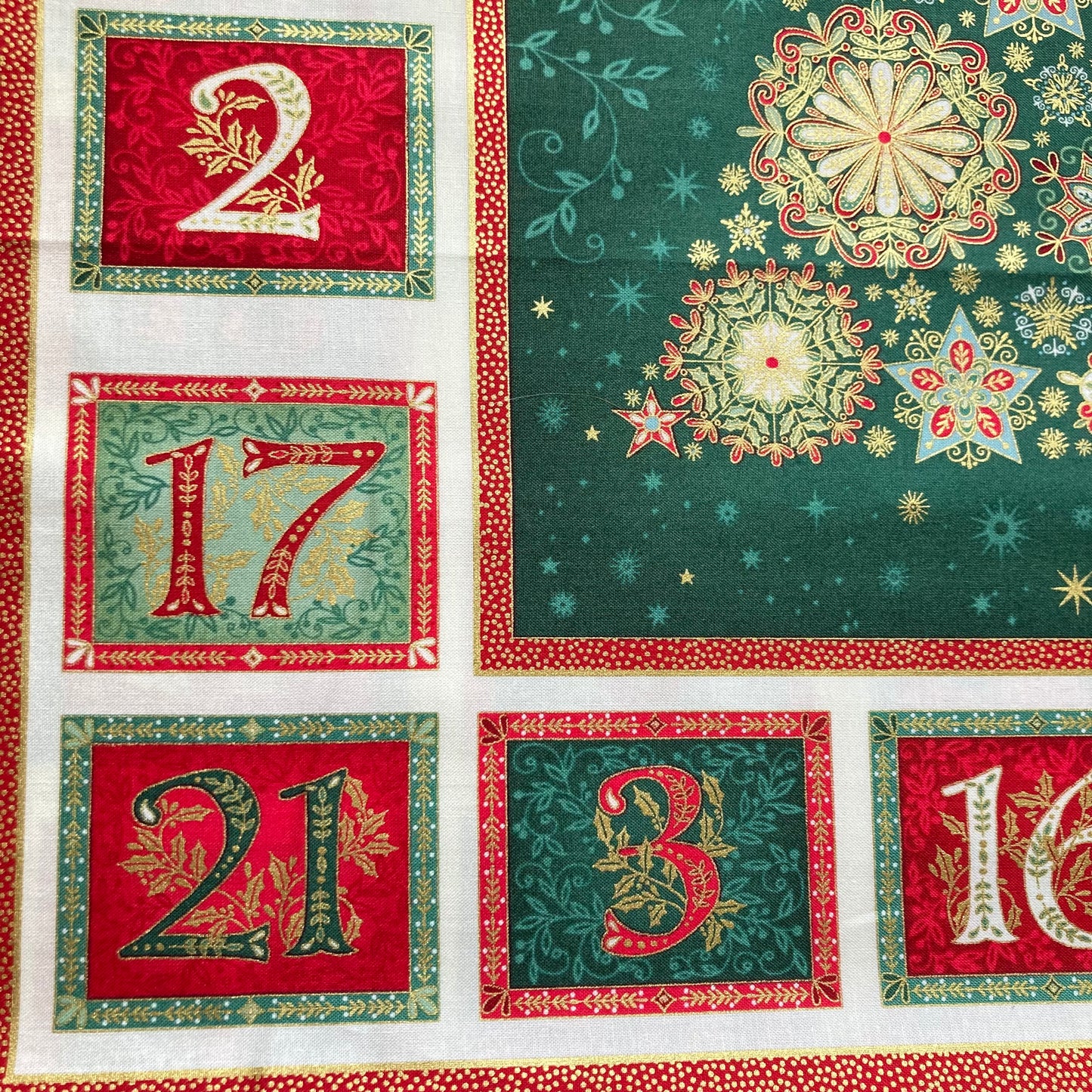 Good Tidings- Advent Calendar Panel - Makower