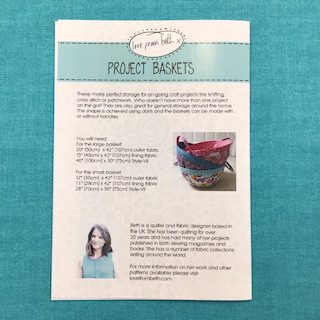 Project Basket Pattern - Love From Beth