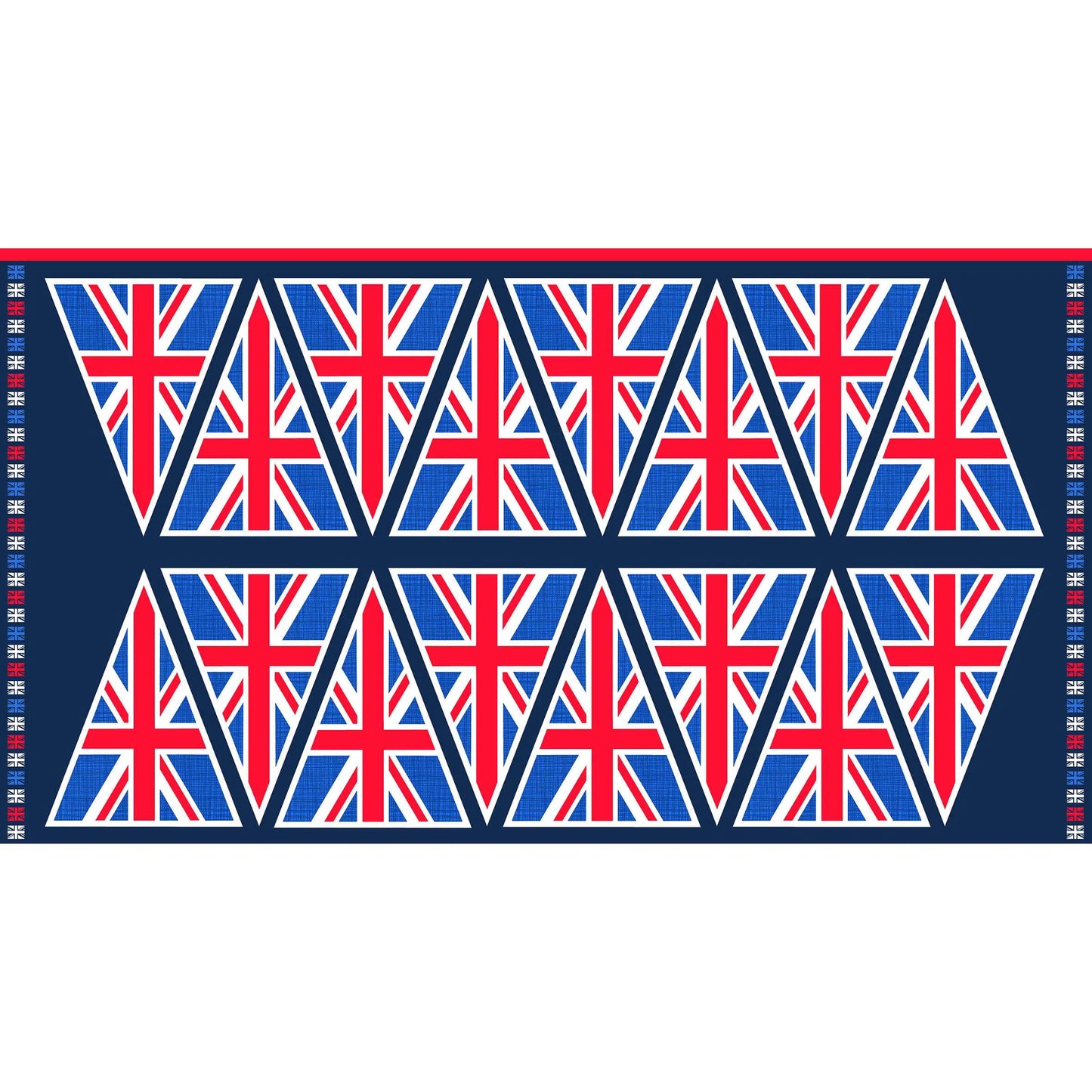 Makower - Union Jack - Bunting Panel