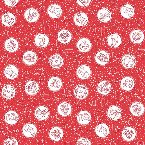 Redwork Christmas - Mandy Shaw