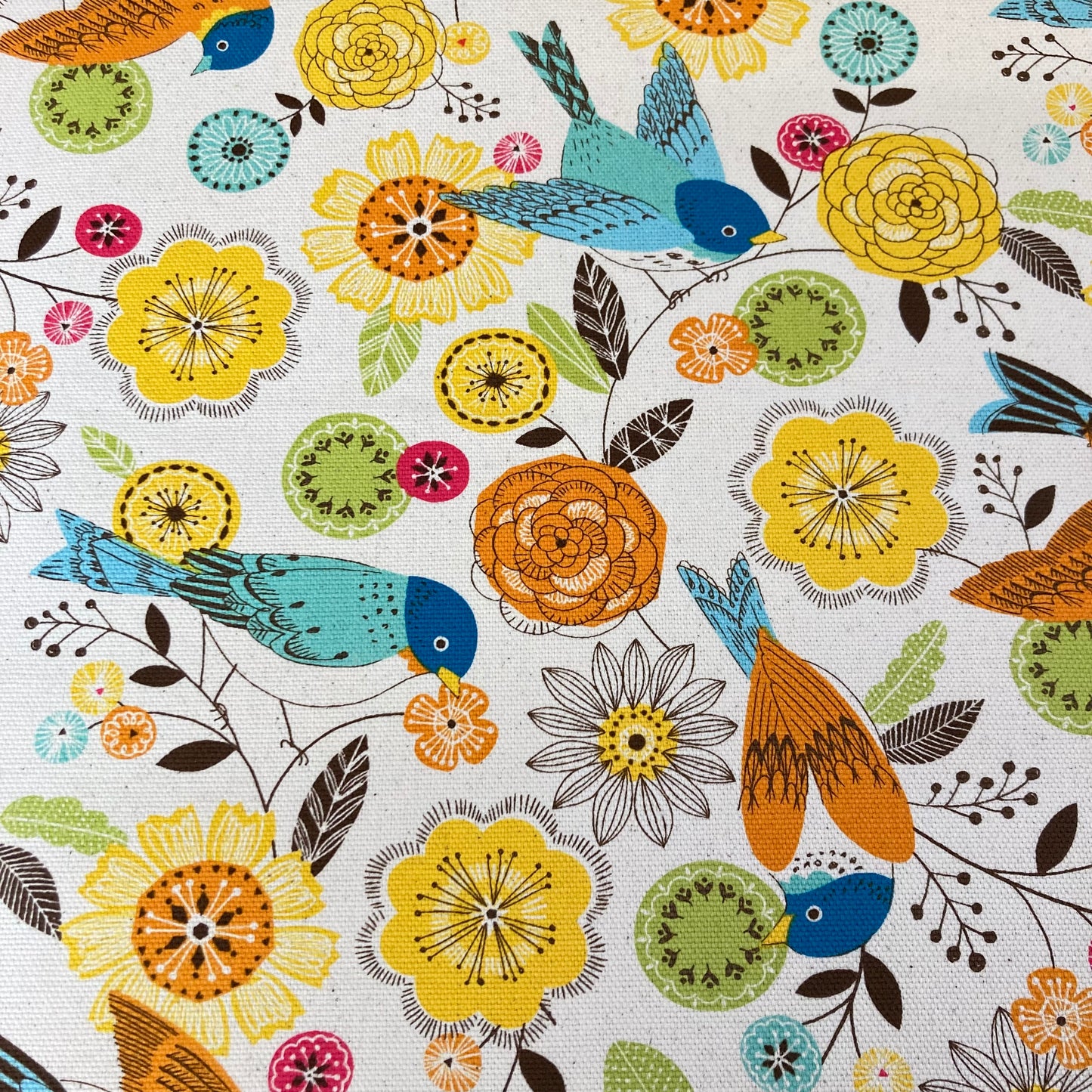 Floral Birds - Cosmo Textiles