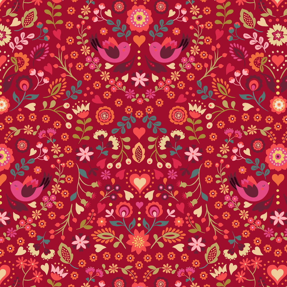 Lewis & Irene - Little Matryoshka Fabric Collection