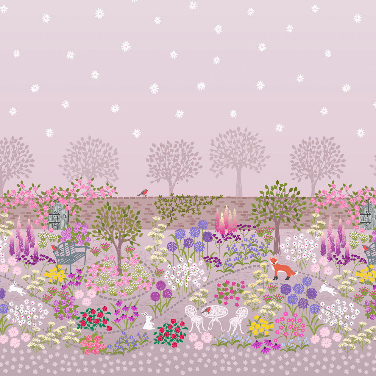 Lewis & Irene - The Secret Garden Fabric Collection