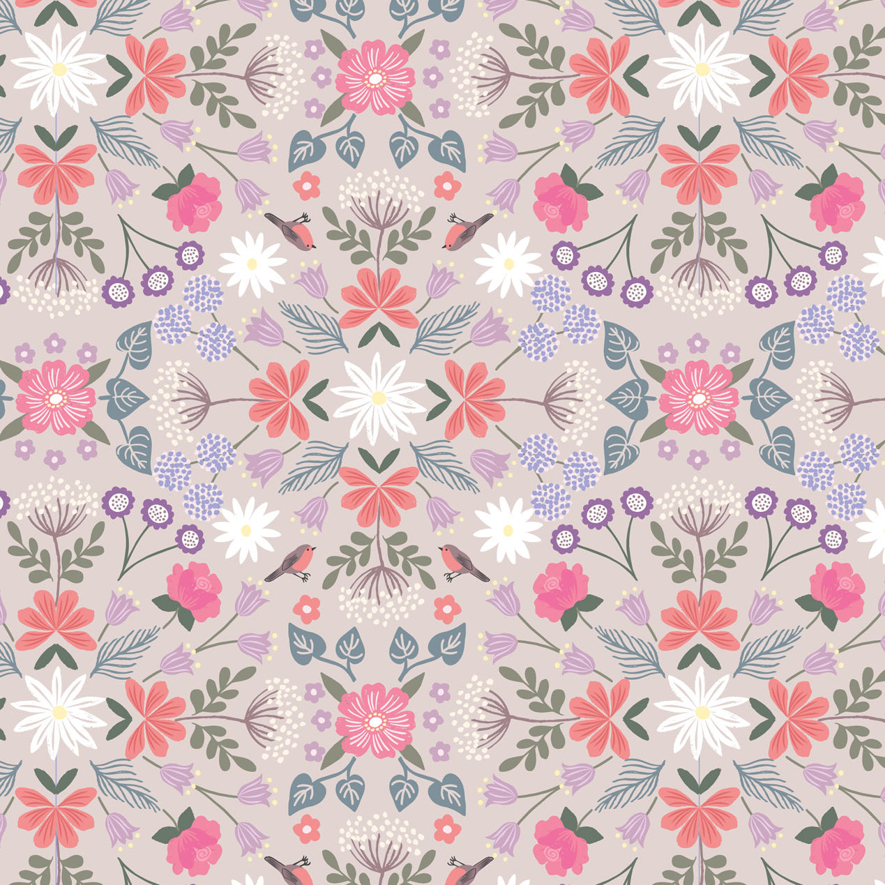 Lewis & Irene - The Secret Garden Fabric Collection
