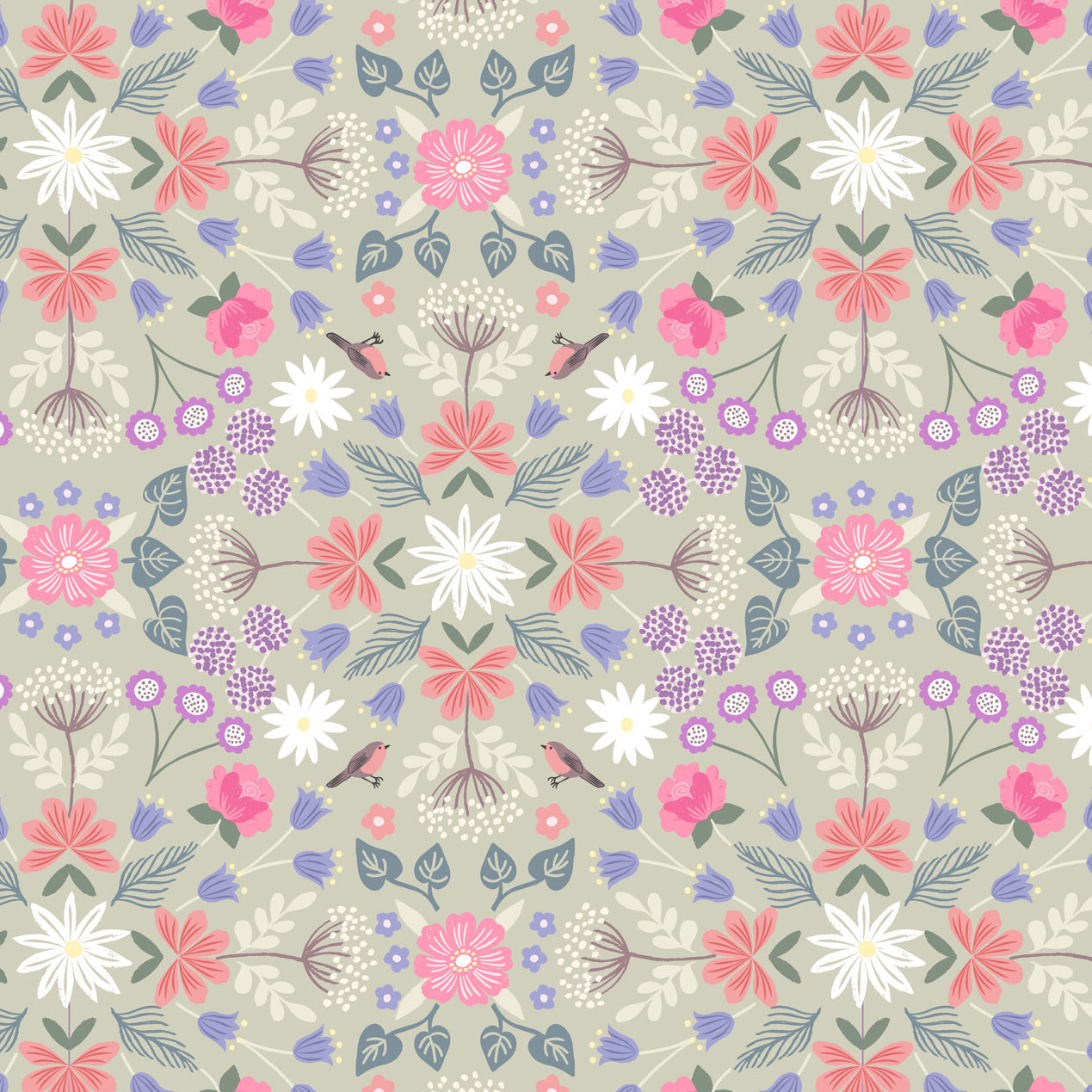 Lewis & Irene - The Secret Garden Fabric Collection