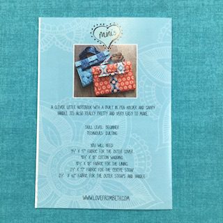 Penlock Notebook Pattern - Love From Beth