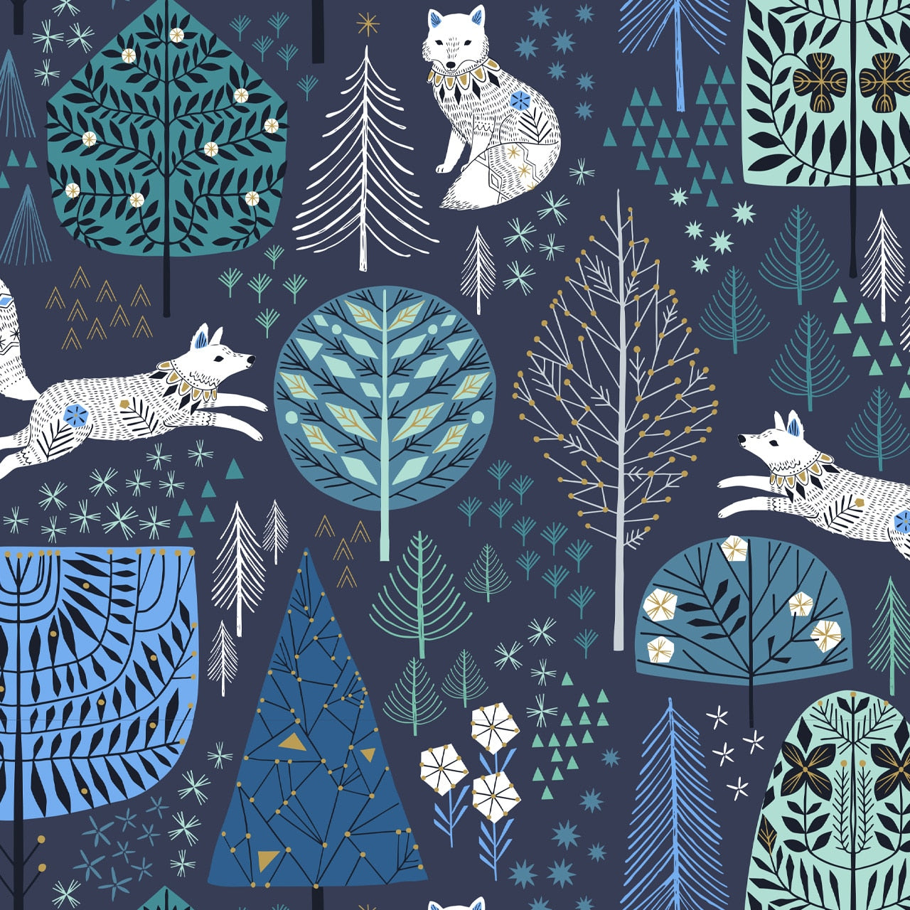 Arctic - Bethan Janine - Dashwood Studios Fabric