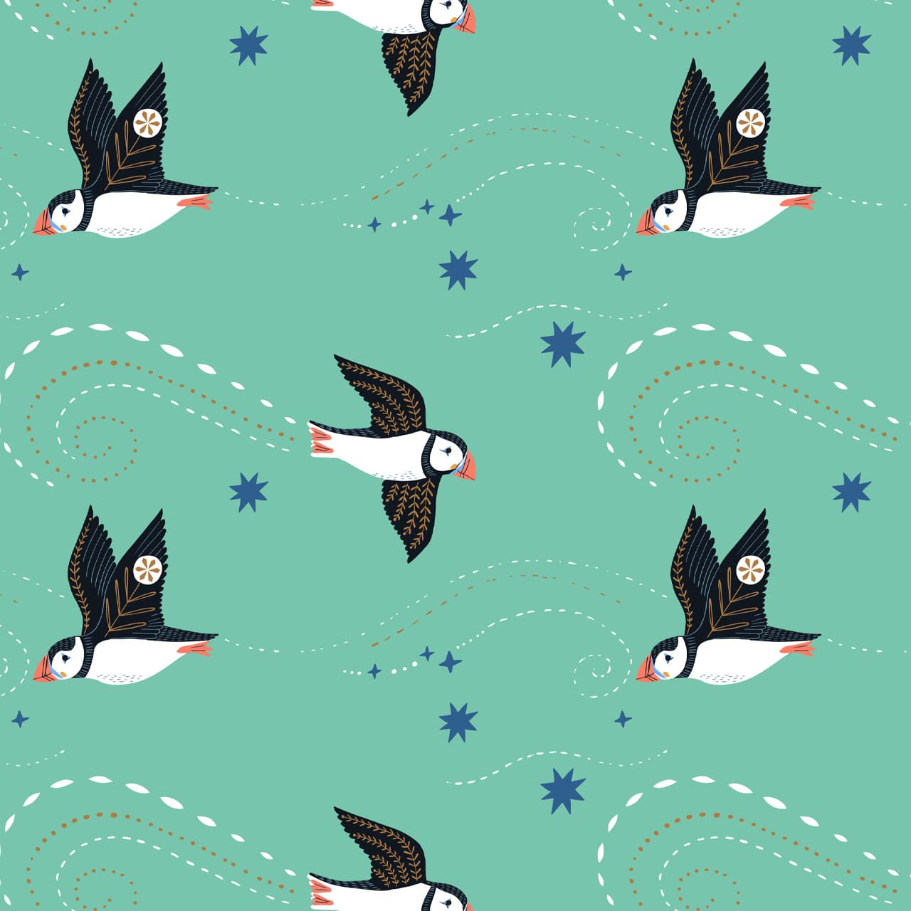 Arctic - Bethan Janine - Dashwood Studios Fabric