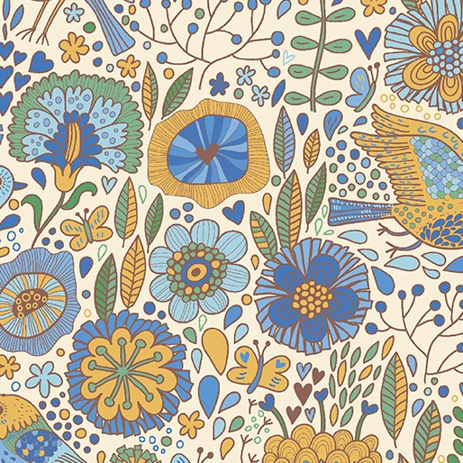 Bird Song Fabric Collection - Pat Sloan