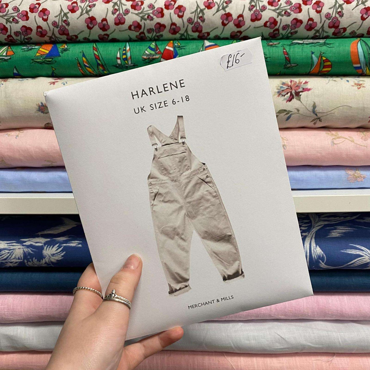 Merchant and Mills - Harlene Dungarees Pattern
