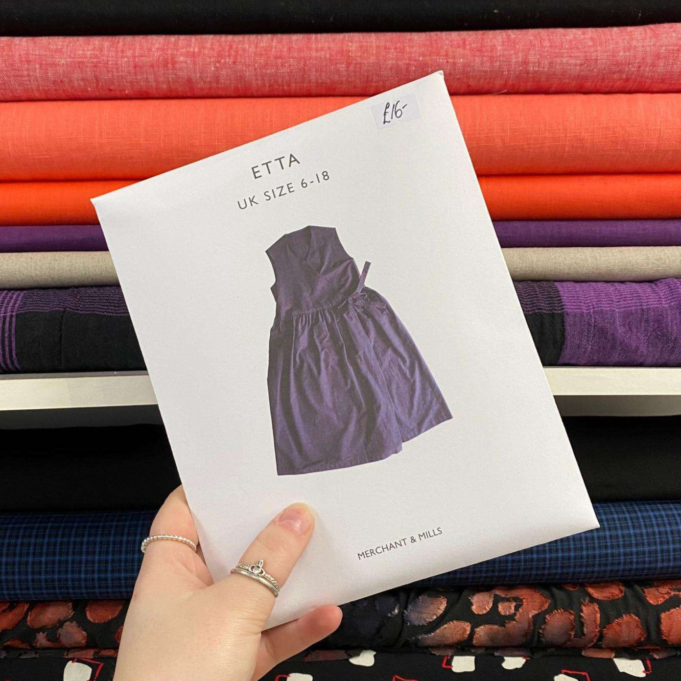 Merchant and Mills - Etta Dress Pattern Front
