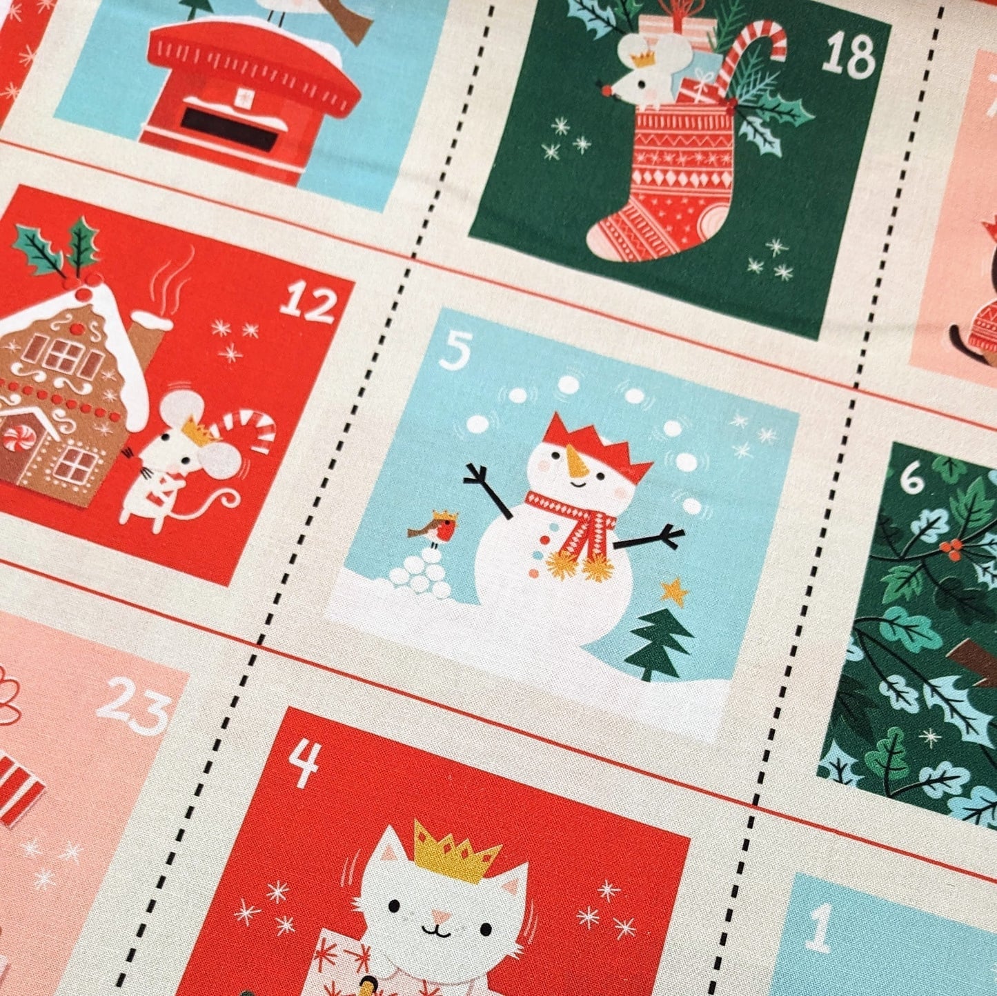 Dashwood Studio - Cosy Christmas Advent Calendar Panel