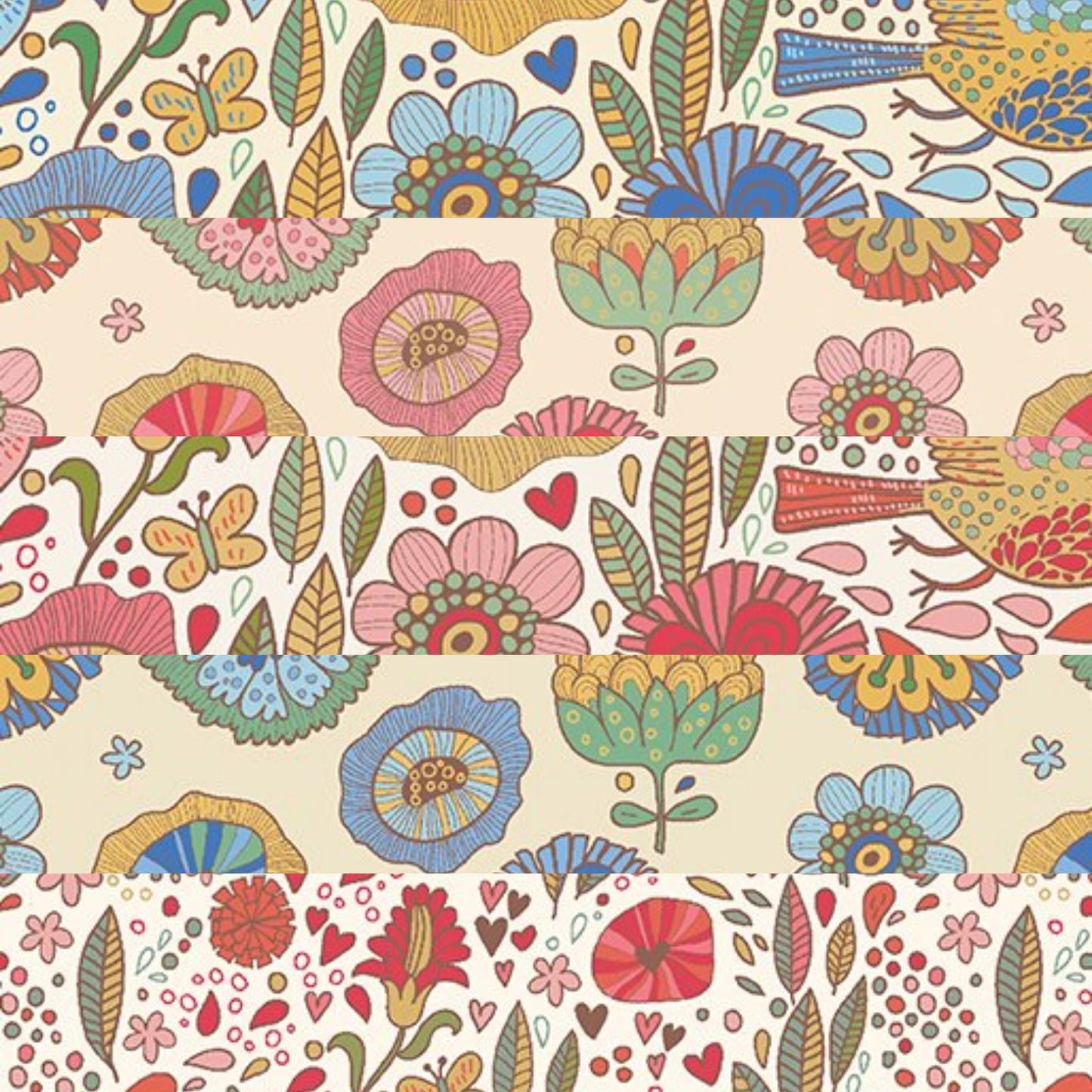 Bird Song Fabric Collection - Pat Sloan