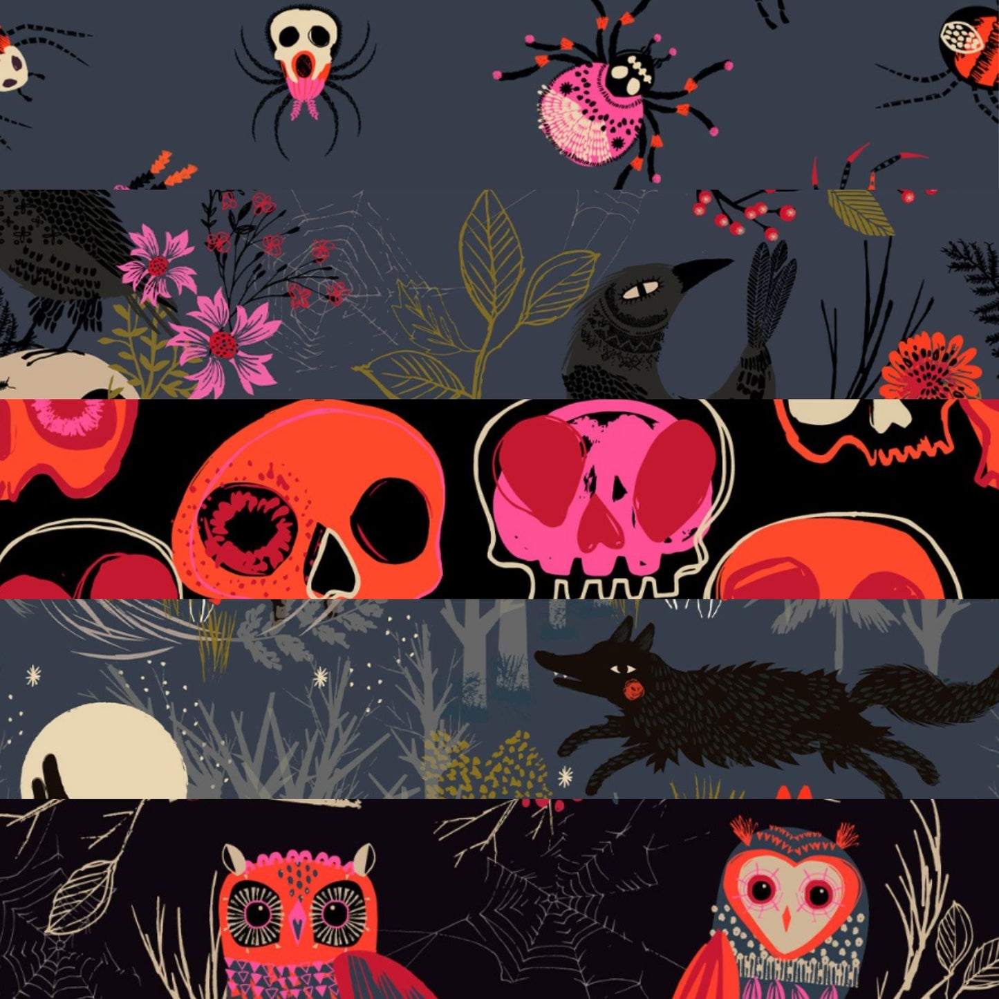 Dashwood Studios - Forest Whispers Fabric Collection