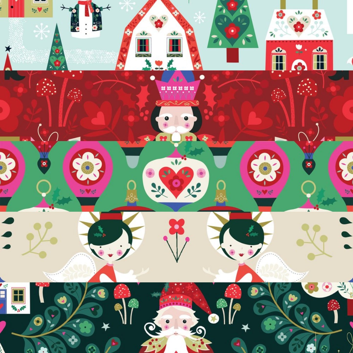 Dashwood Studios - Nordic Noel - Bee Brown