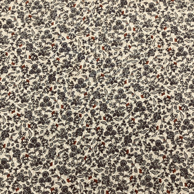 Viscose Fabric - Autumn Tea - Floral