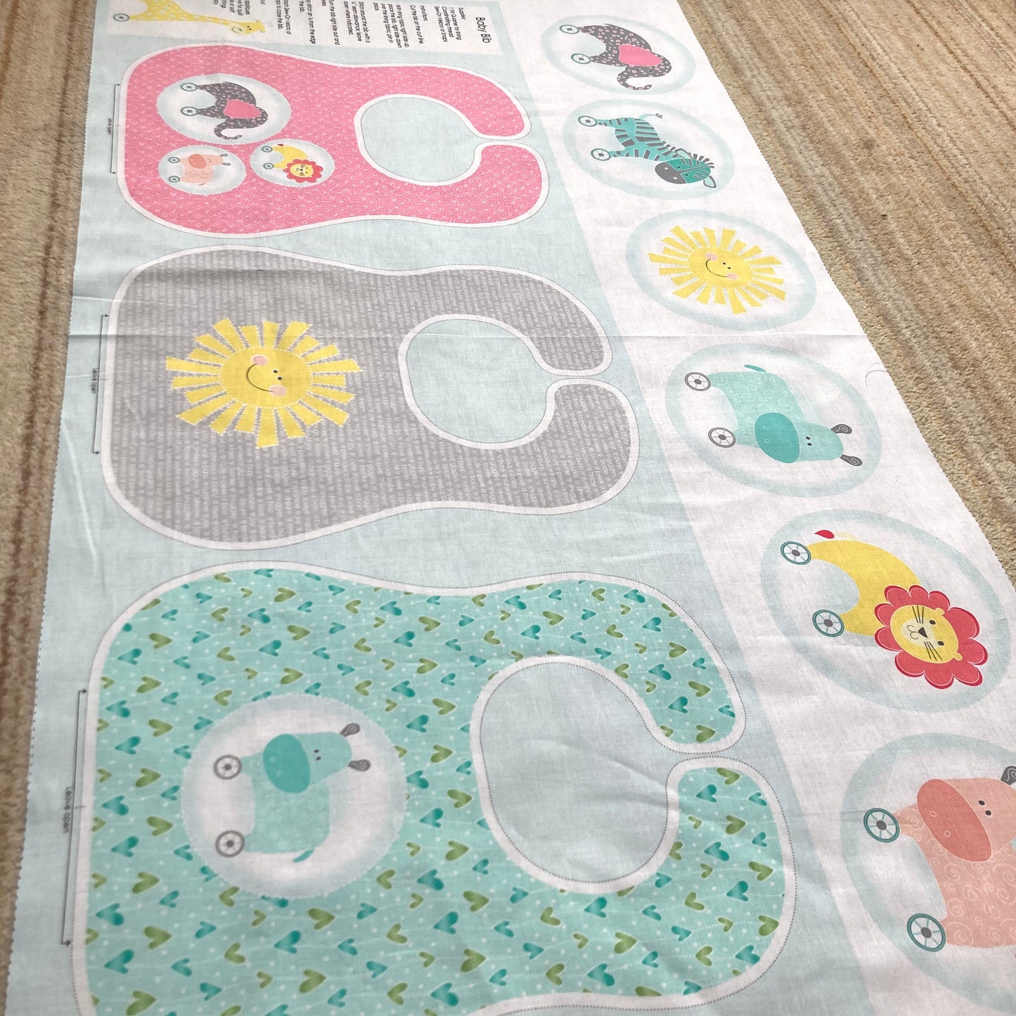 Baby Bib - Panel - My Little Sunshine