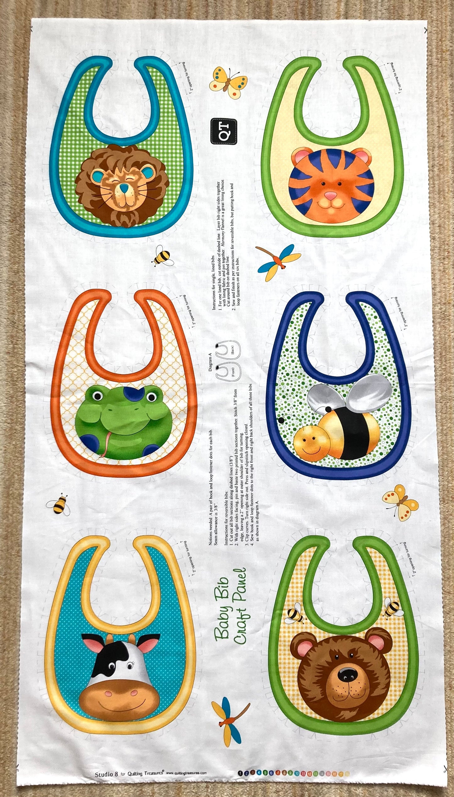 Baby Bib - Panel - Sew & Go