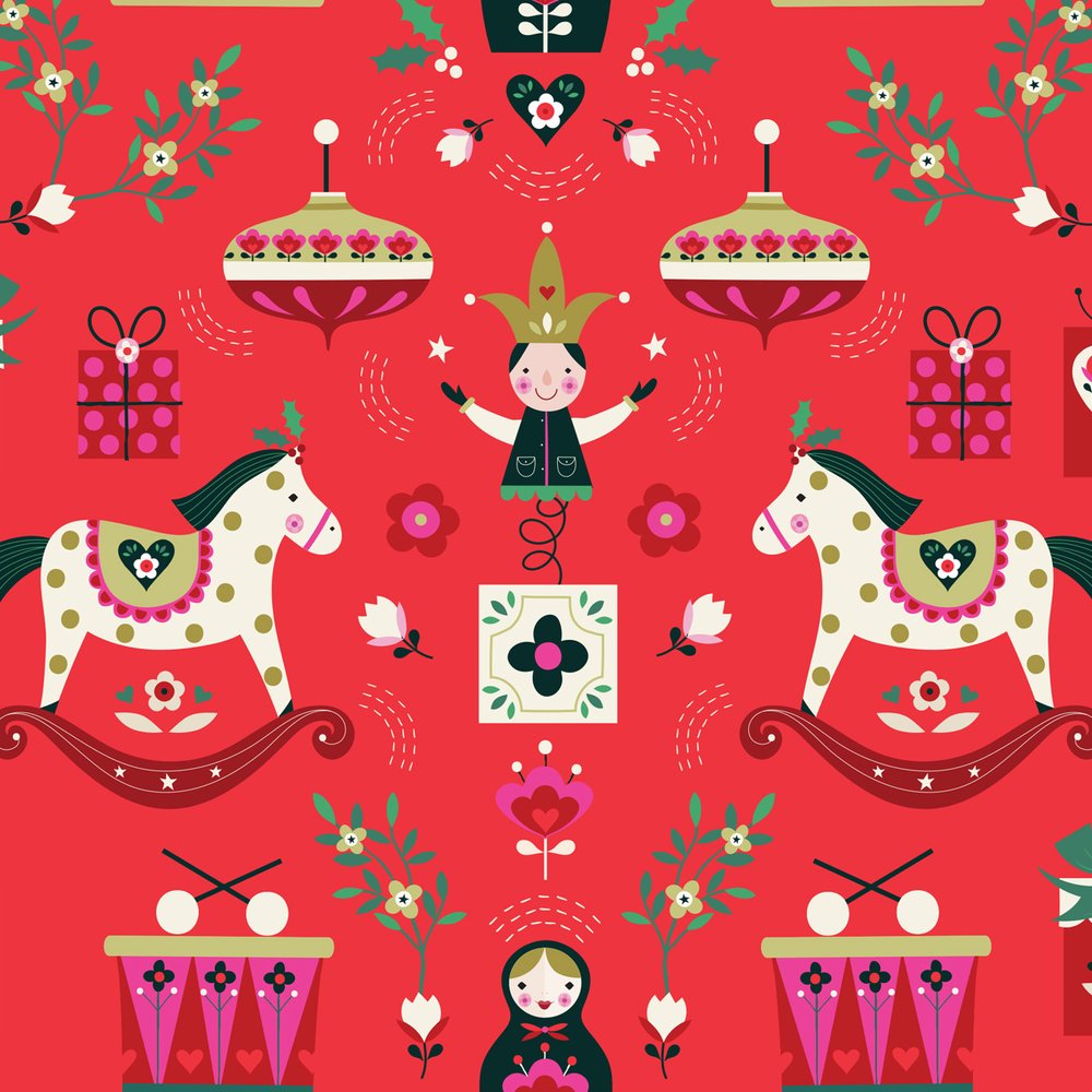 Dashwood Studios - Nordic Noel - Bee Brown
