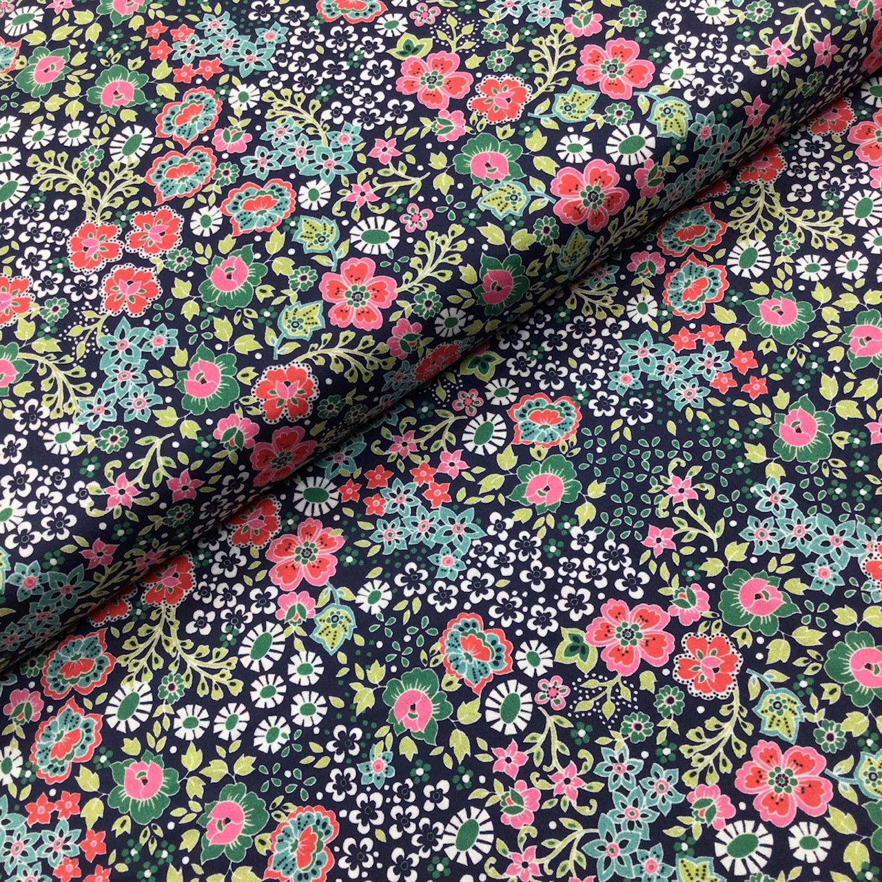Cotton Lawn Fabric – Bahar Floral