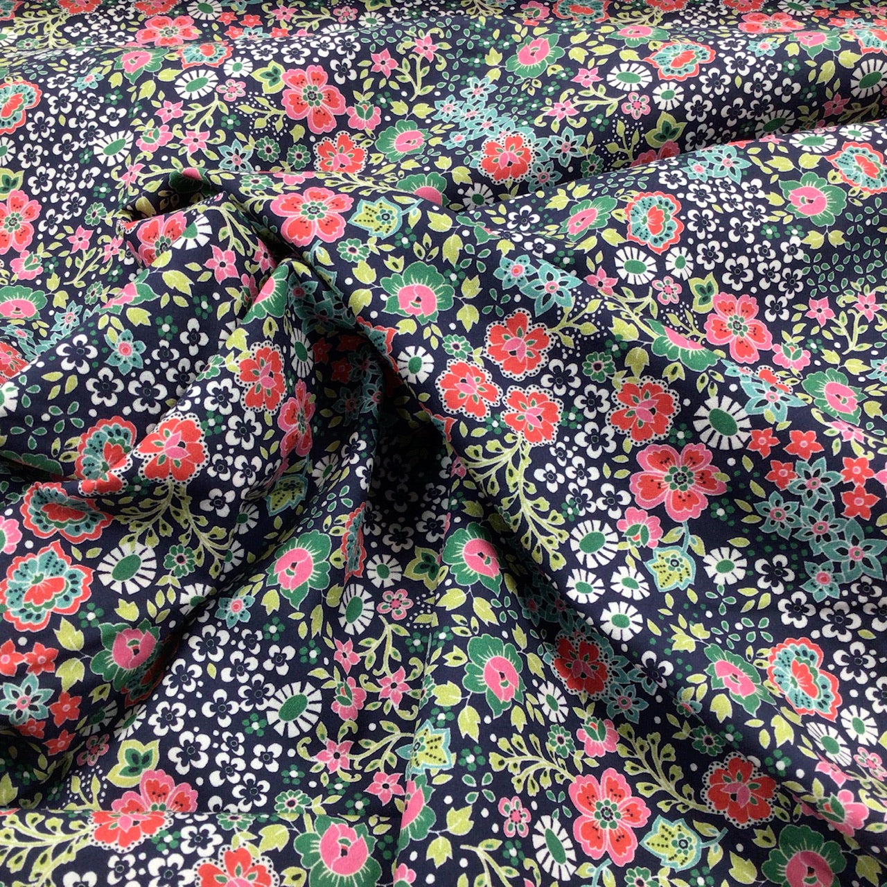 Cotton Lawn Fabric – Bahar Floral