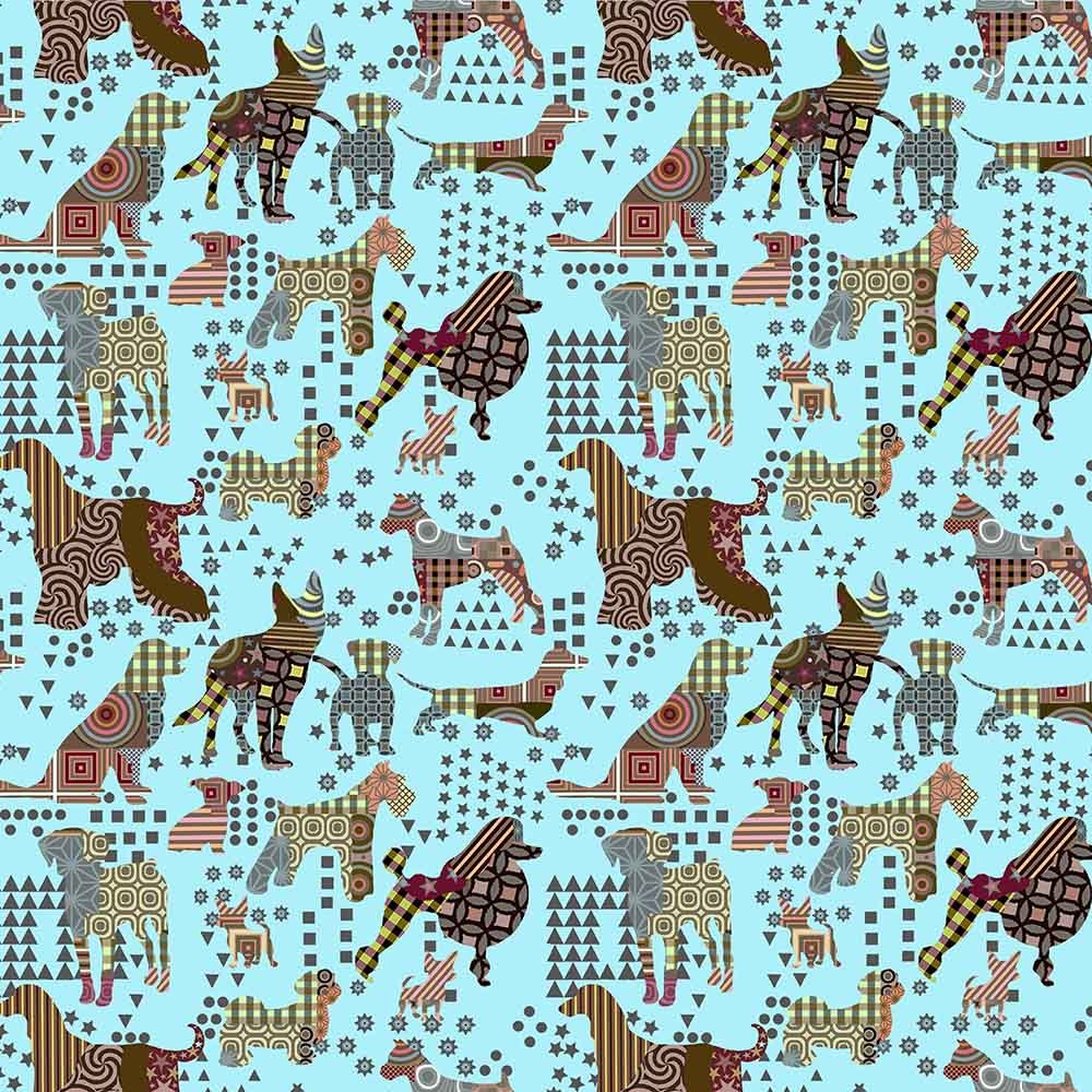 Life is Better With a Dog Fabric Collection - Lanre Adefioye