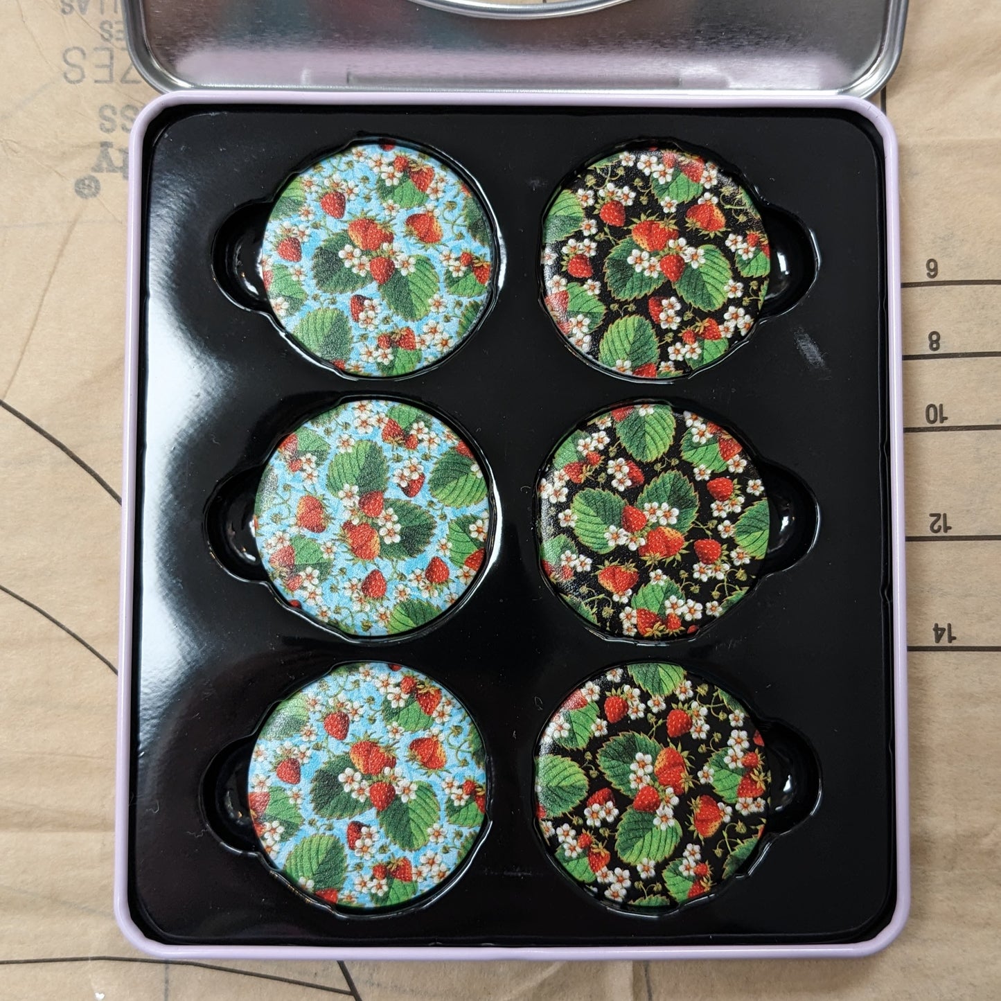 Habico Pattern Weights - Strawberries
