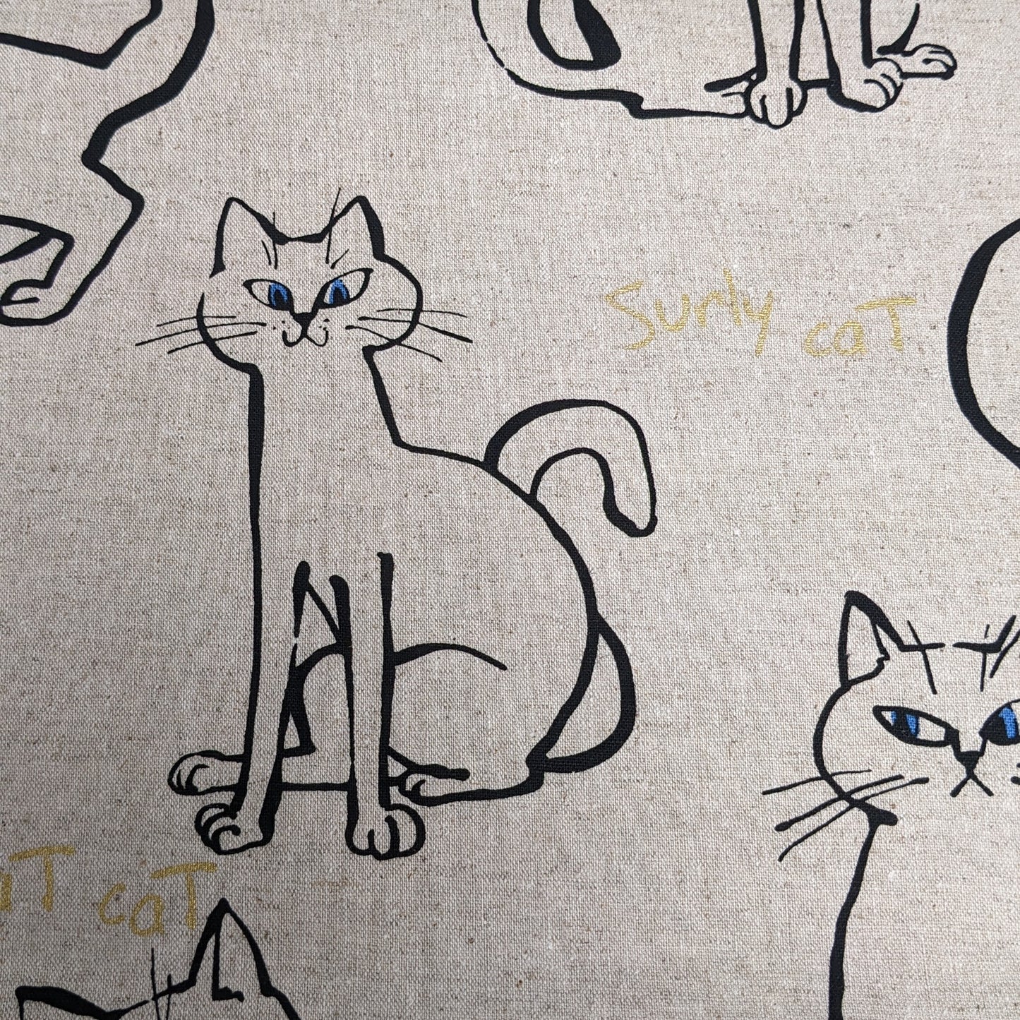 Allover Cats - Natural