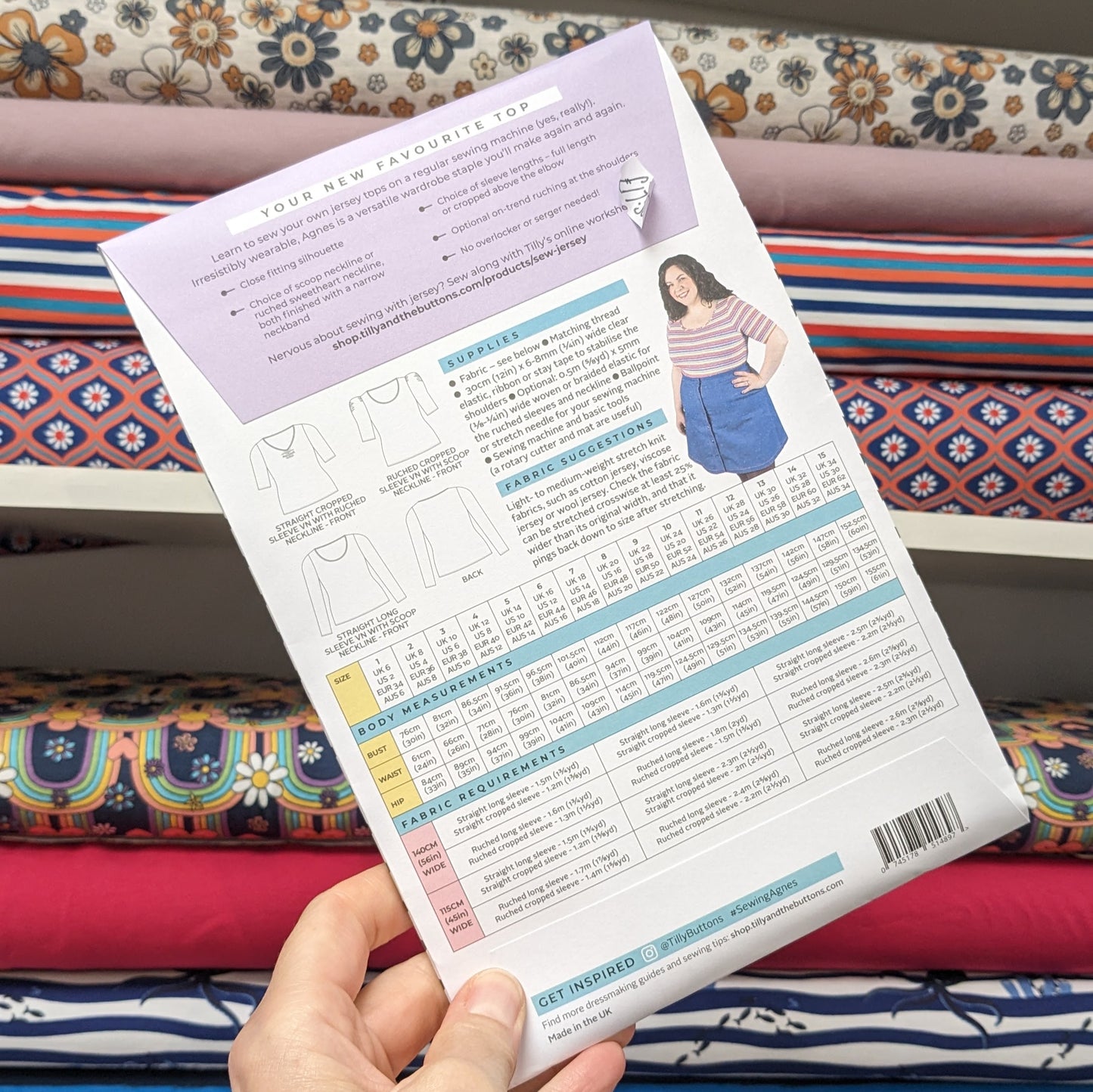 Tilly and the Buttons - Agnes Top Pattern