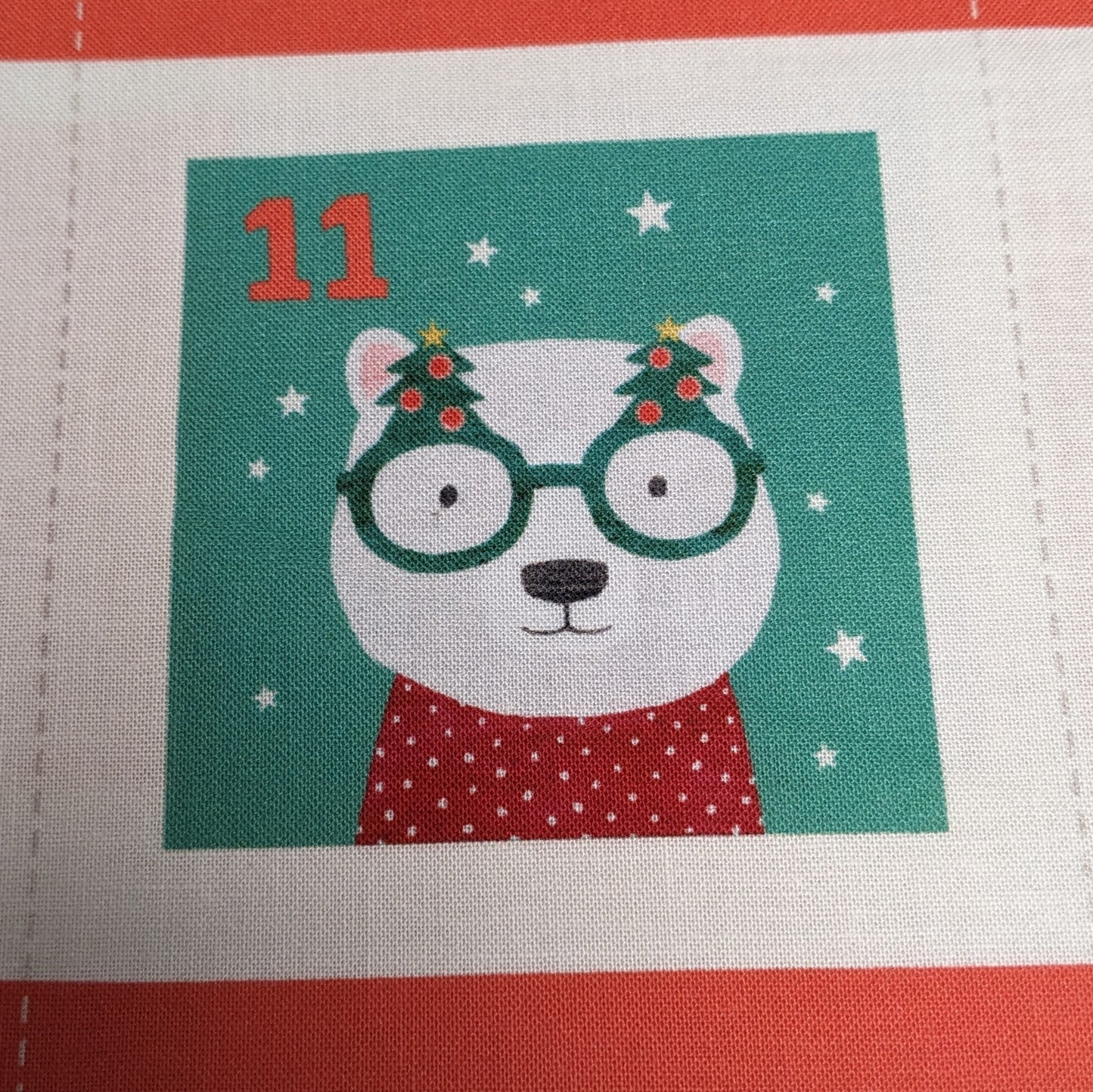 Merry Menagerie - Dashwood Studios - Fabric Advent Calendar Panel