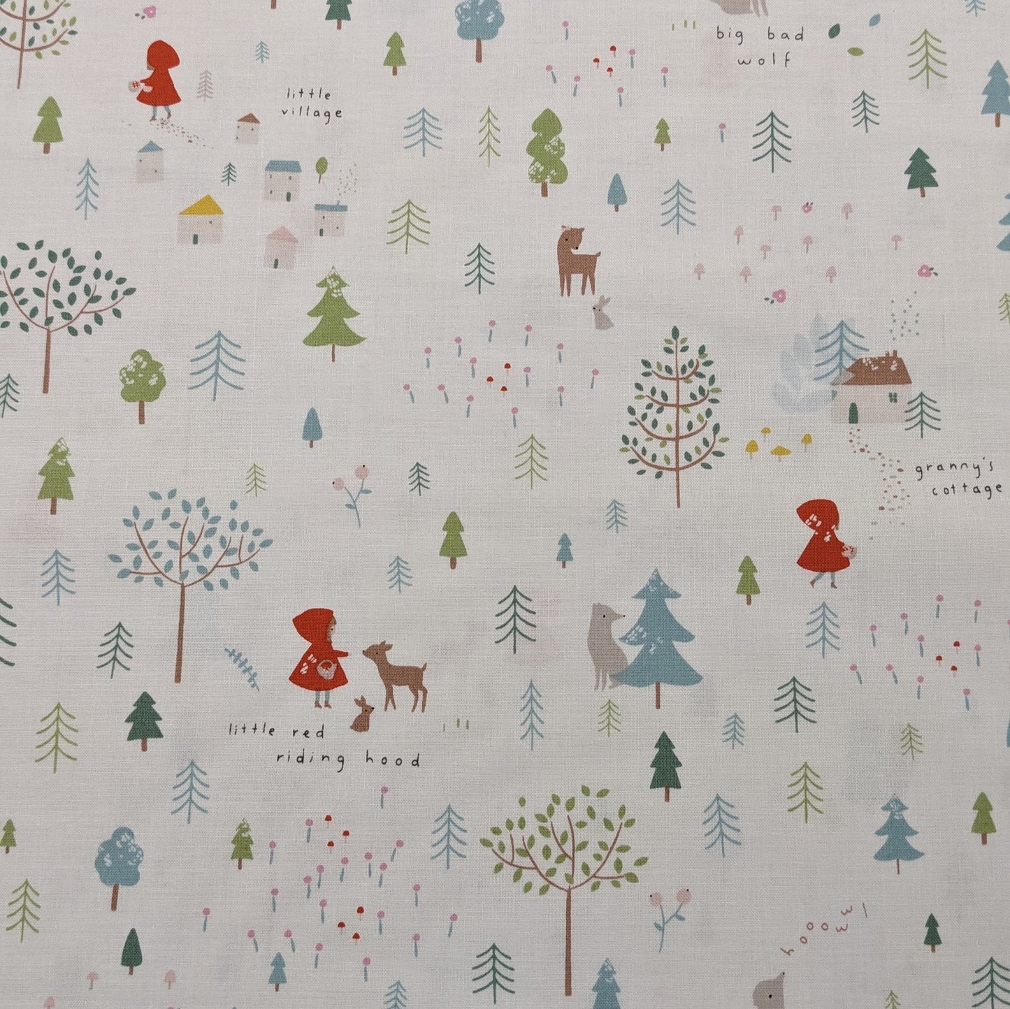 Dear Stella Fabric - Little Red Riding Hood