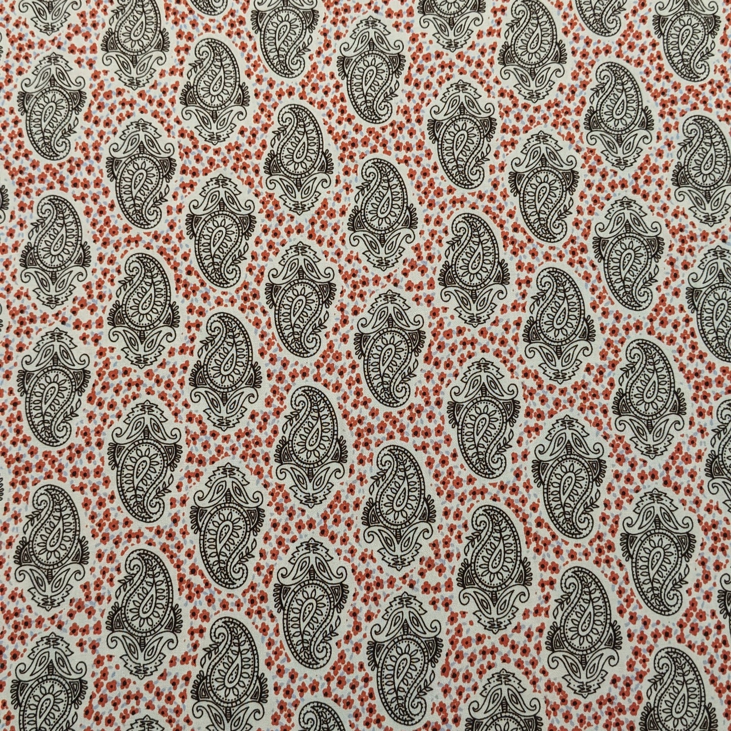 Viscose Fabric - Paisley Daisy