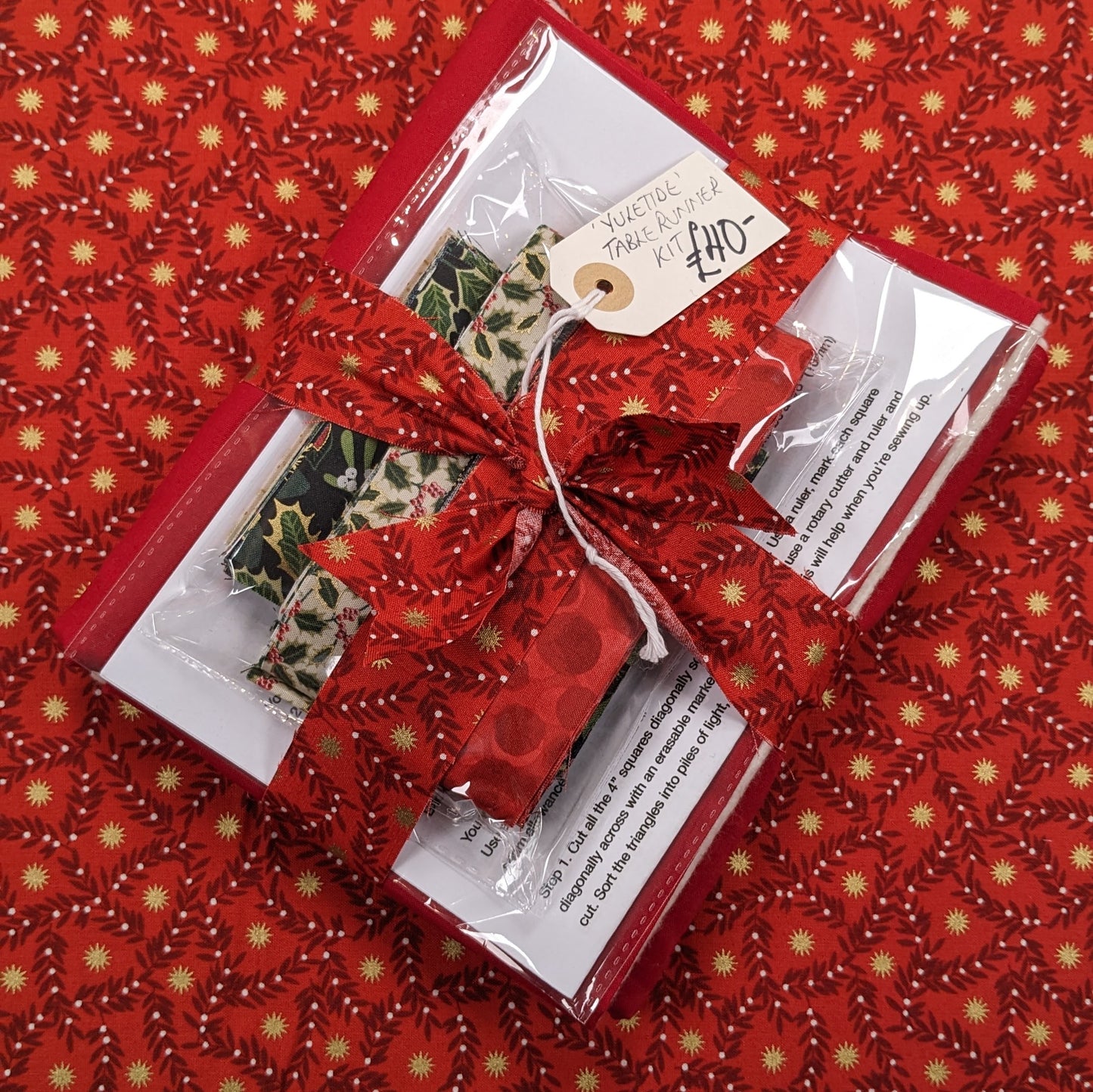 Lewis & Irene Yuletide Quilted Table Runner Kit