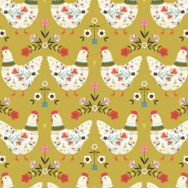 Strawberry Tea Fabric Collection - Bee Brown - Dashwood Studios