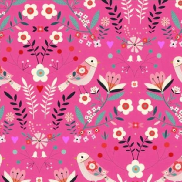 Strawberry Tea Fabric Collection - Bee Brown - Dashwood Studios