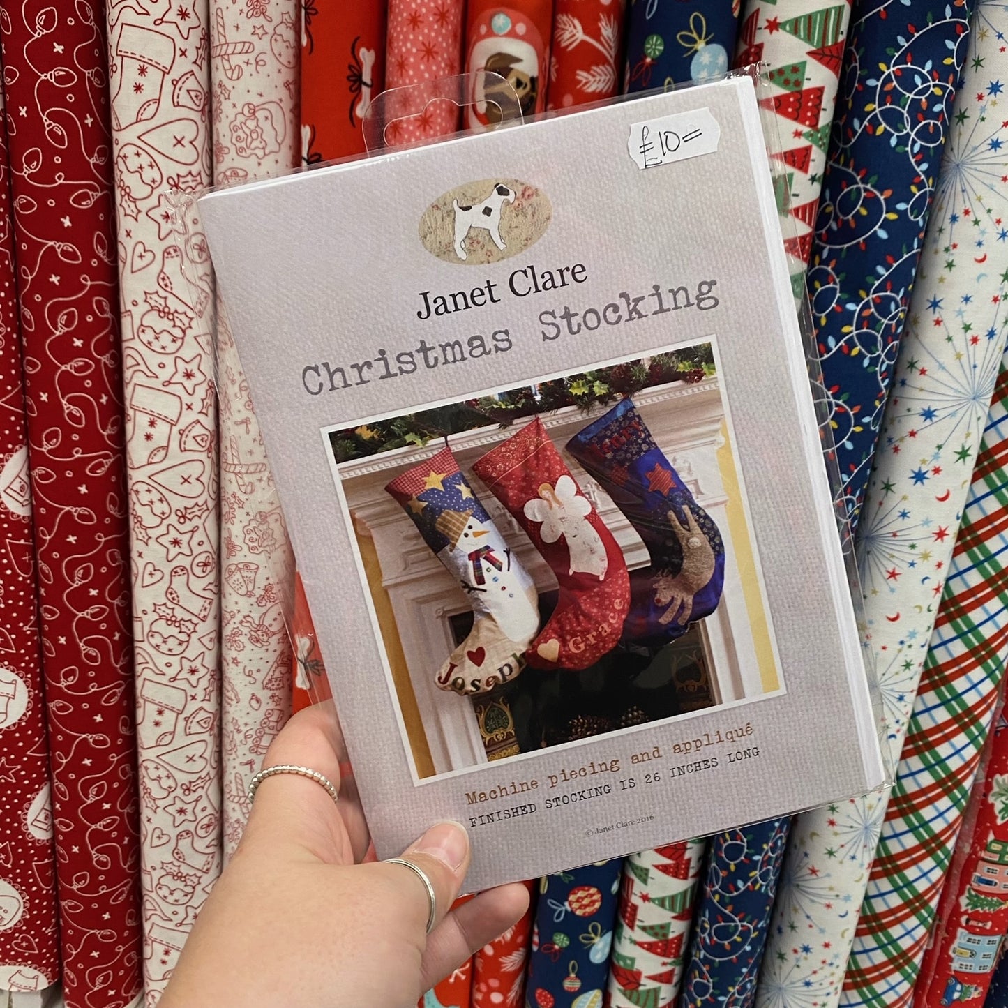 Janet Clare - Christmas Stocking Pattern