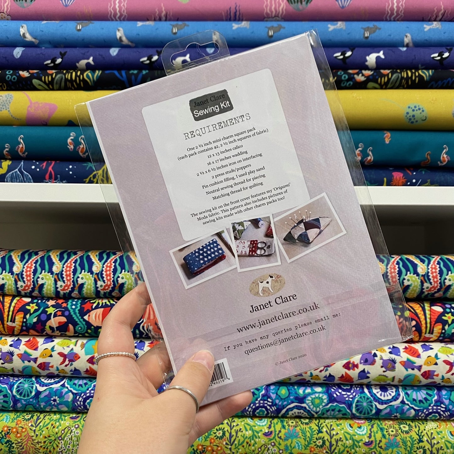 Janet Clare - Sewing Kit Pattern