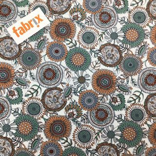 Cotton Poplin Fabric – Sunflowers