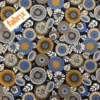 Cotton Poplin Fabric – Sunflowers