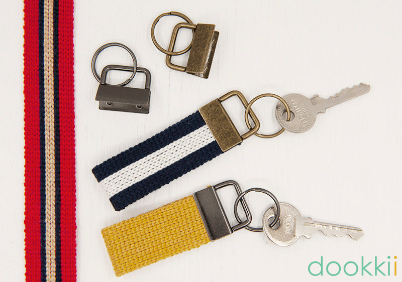 25mm - Metal Key Fobs