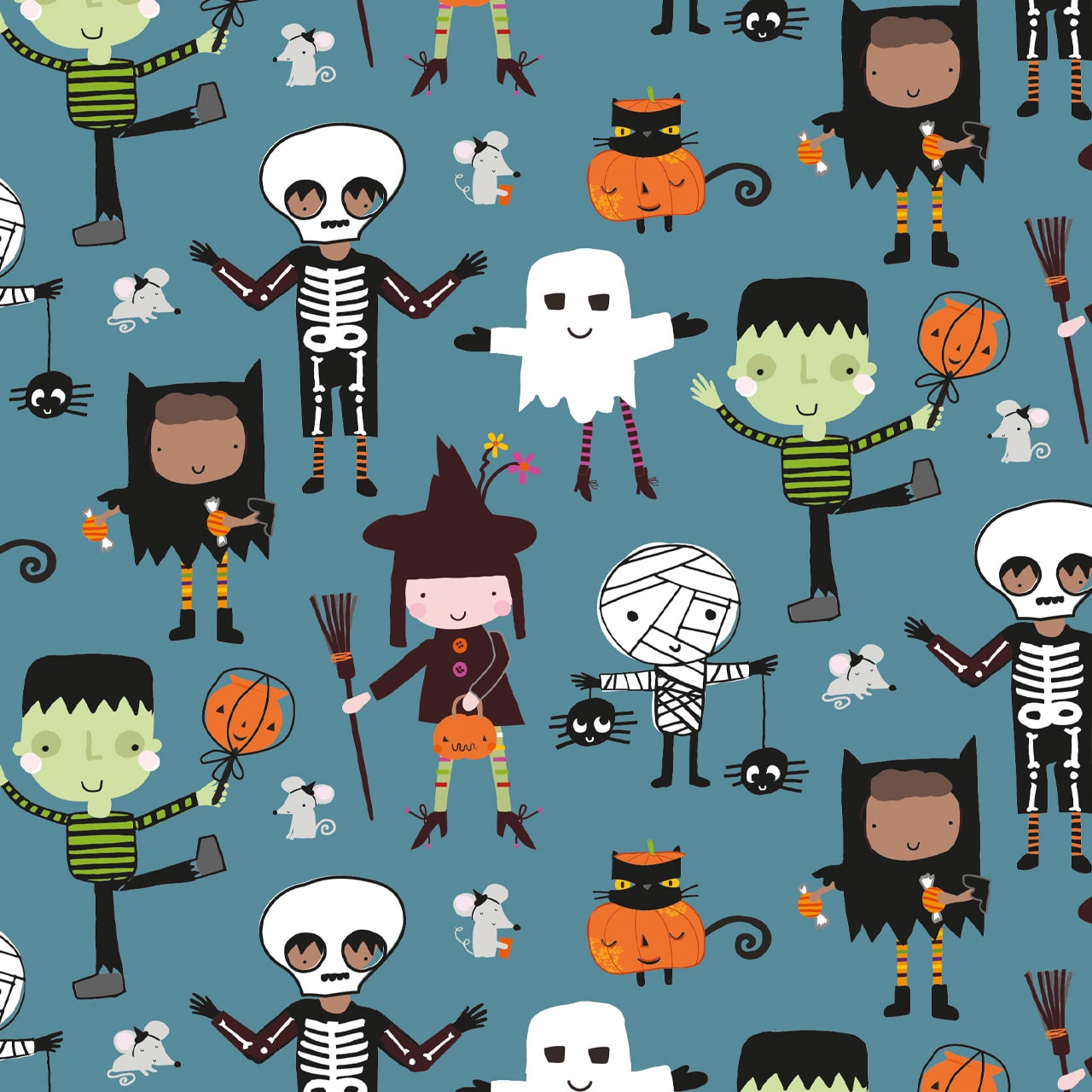 Trick or Treat Fabric Collection - Stephanie Thannhauser - Dashwood Studios