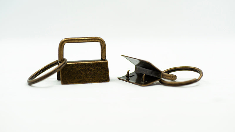 25mm - Metal Key Fobs