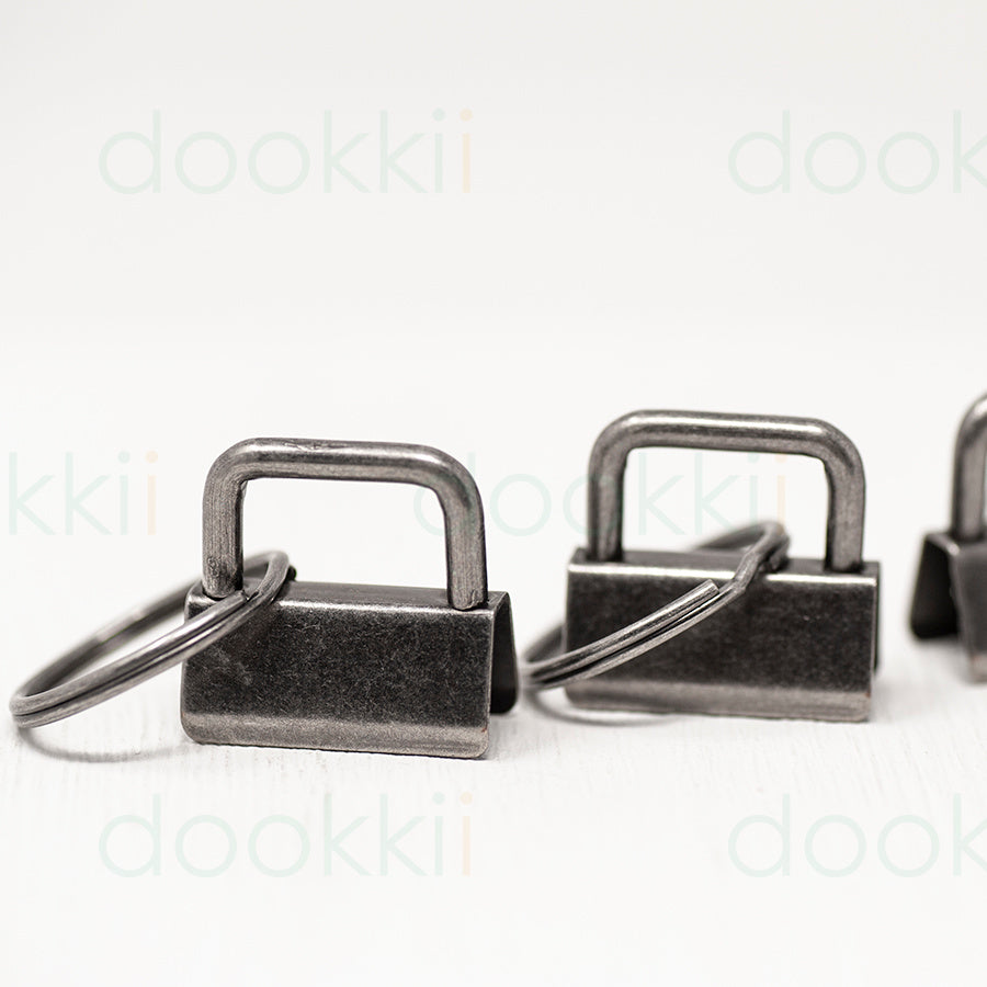 25mm - Metal Key Fobs
