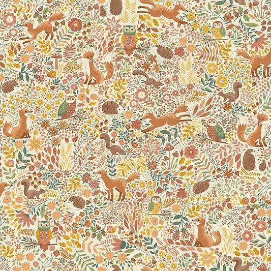 Hello Autumn - Wild Wood - Makower