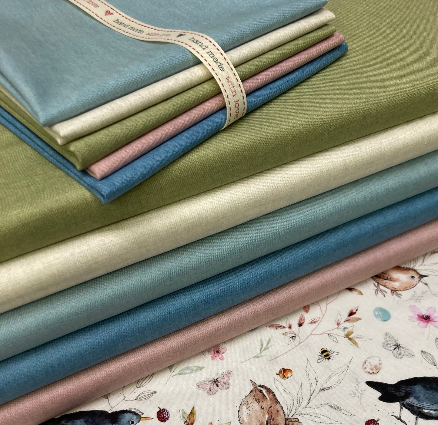 Linen Texture Fat Quarter Bundle